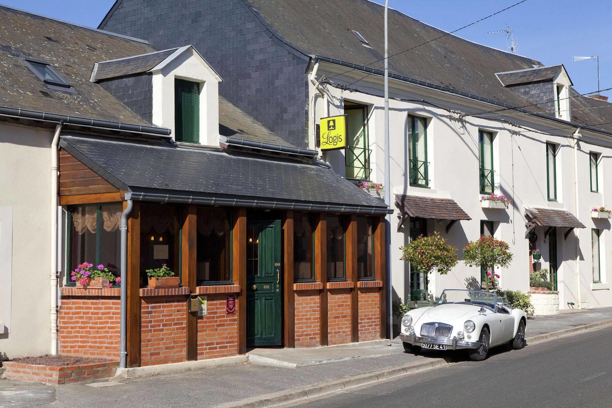 Logis hôtel Ô en Couleur Oucques-la-Nouvelle Exterior foto